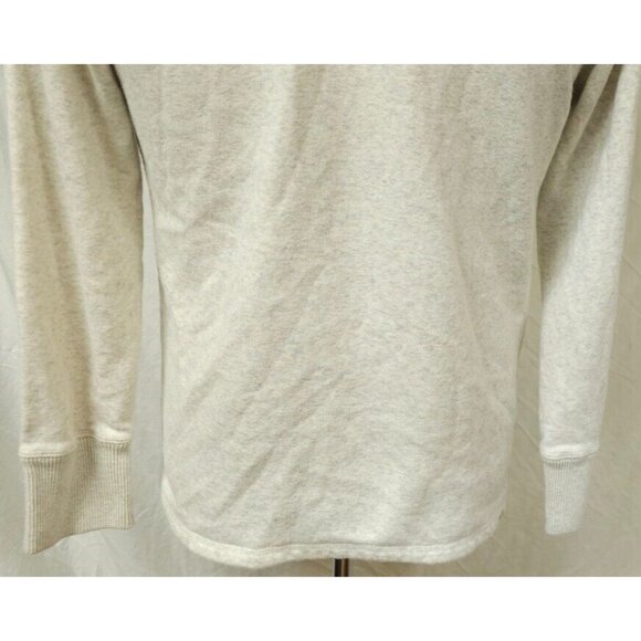 North River Outfitters Womens Grey Medium Fleece Button Sweatshirt Hoodie - Picture 10 of 11